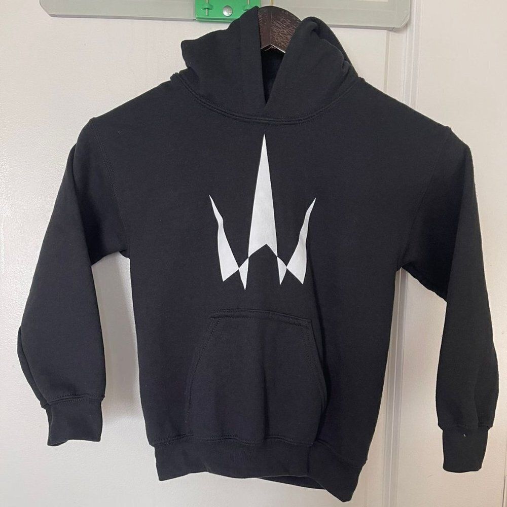 Gildan Boy Kids Pullover Black Jacket Hoodie Sweatshirt XS - Youth (4-5)